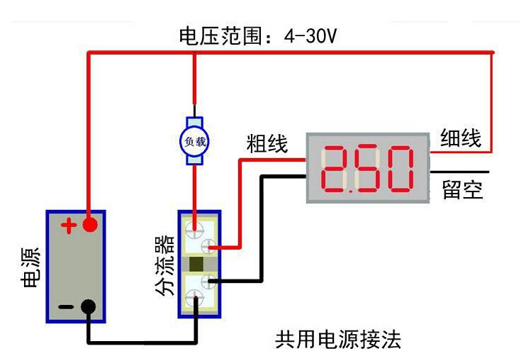 直流分流器安装